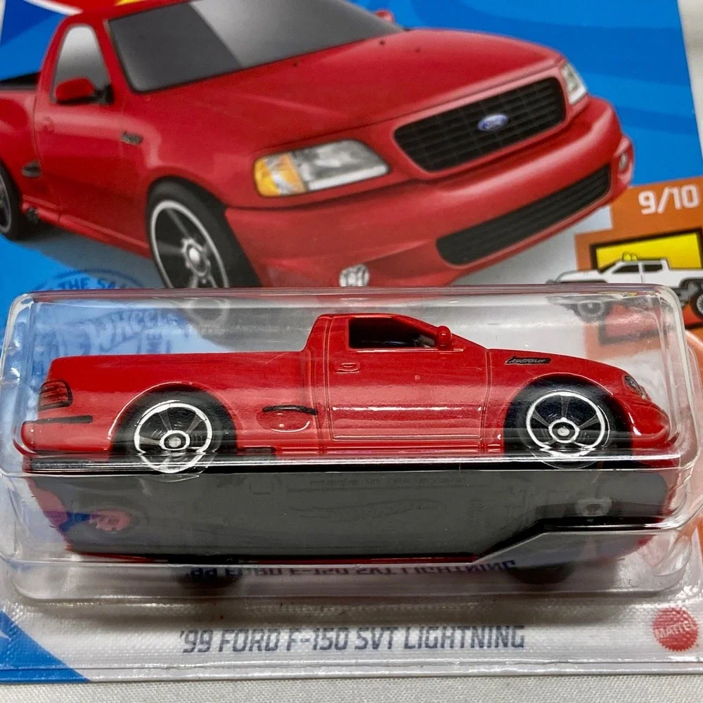 Hot Wheels '99 Ford F-150 SVT Lightning 237/250 HW Hot Trucks 9/10 Red 2020-2021